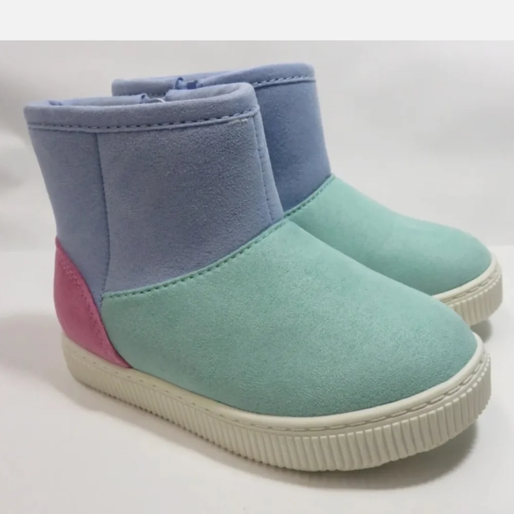 Cat & Jack Girls Multicolor Pastels Arlo Winter Boots
